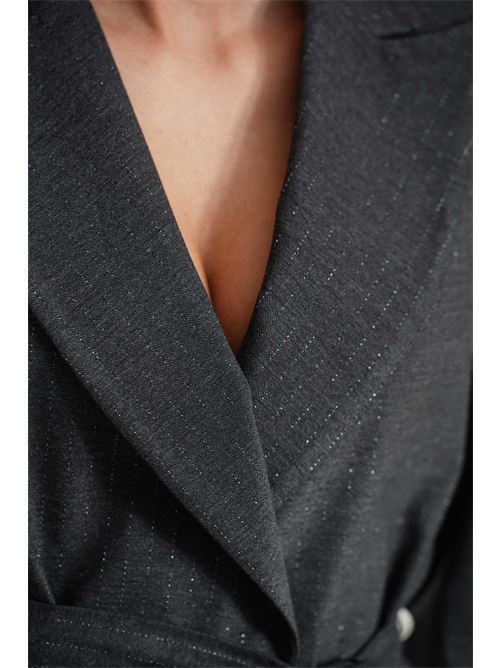 Giacca gessata federica erre | MYA 702GRIGIO